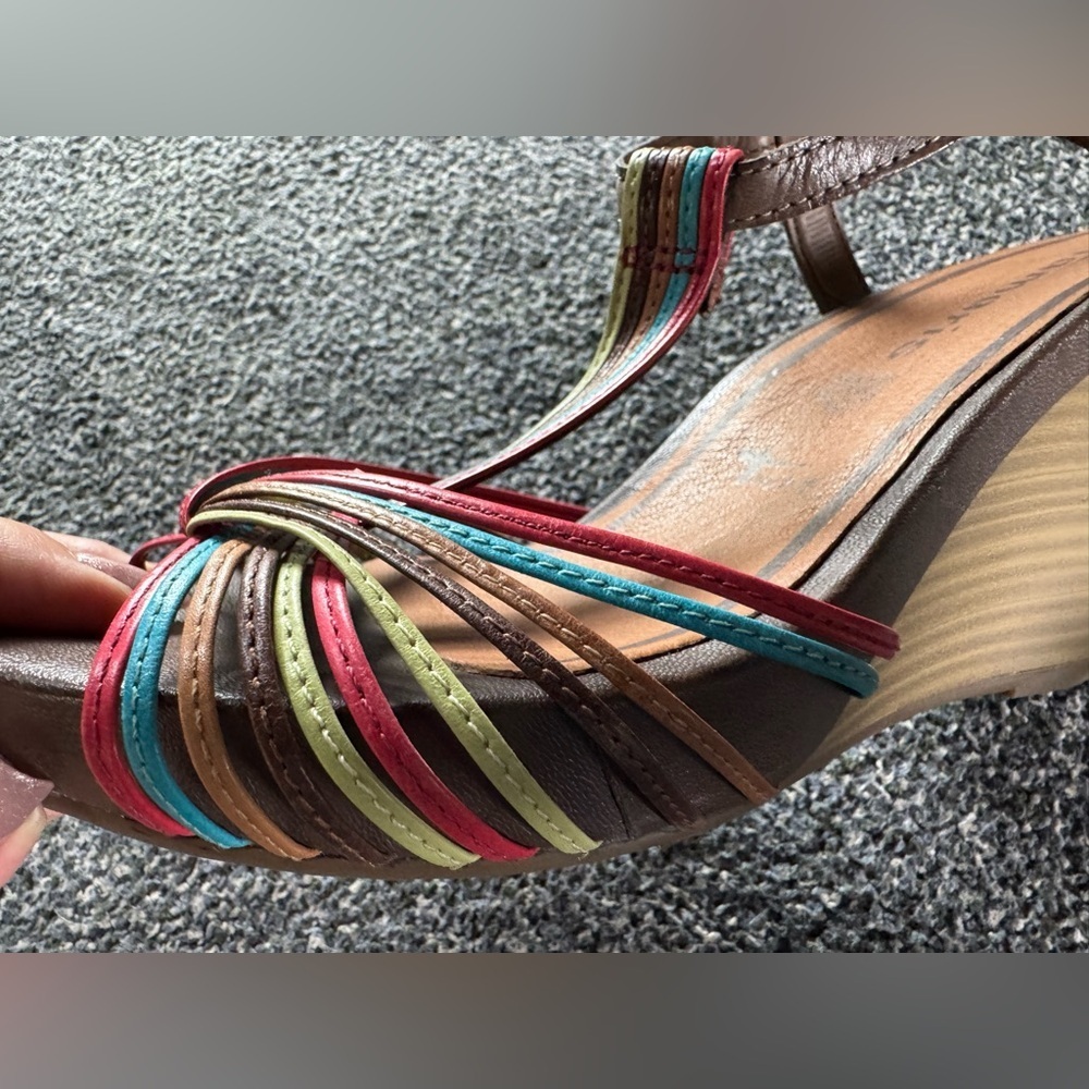 Tamaris Women's Colorful Strappy Sandals - Picture 9 of 10